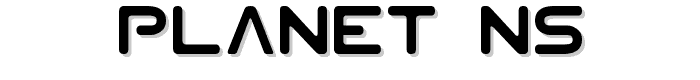 Planet NS font